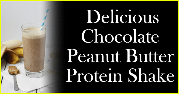 Diet Chocolate Peanut Butter Protein Shake