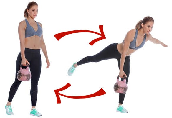 single leg RDL Demo